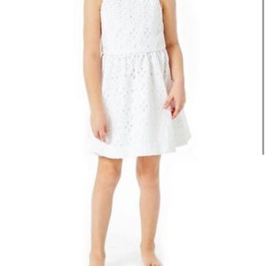 Lilly Pulitzer Little Kinley Eyelet Lace Dress NWT Sz 6